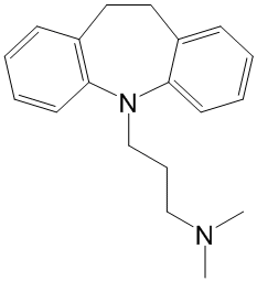 Imipramine hydrochloride Structure
