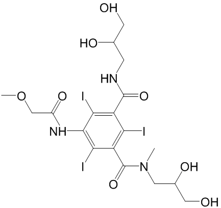 Iopromide Structure