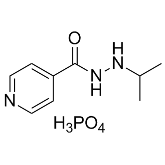 Iproniazid phosphate Structure