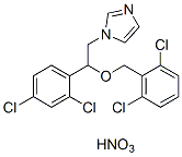 Isoconazole nitrate Structure