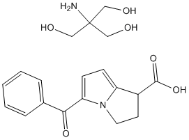 Ketorolac tromethamine salt Structure