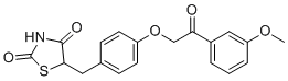 Azemiglitazone Structure