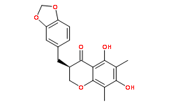 Methylophiopogonanone-A Structure