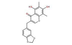 Methylophiopogonone-A Structure