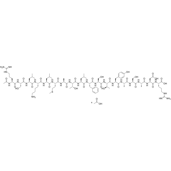 Myosin H Chain Fragment, mouse acetate Structure