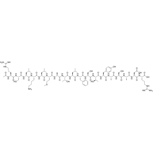 Myosin H Chain Fragment, mouse Structure