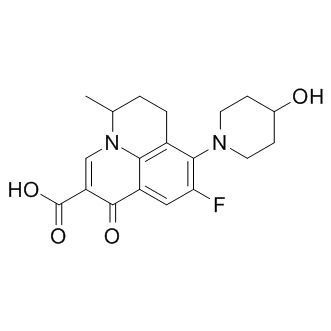 Nadifloxacin Structure