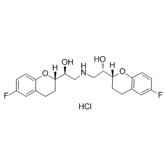 Nebivolol hydrochloride Structure