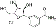 Nicotinamide riboside chloride Structure