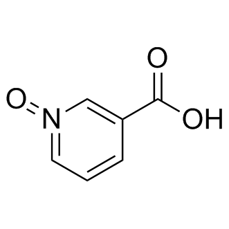 Nicotinic acid N-oxide Structure