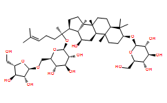 Notoginsenoside-Fe Structure