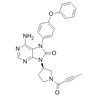 Tirabrutinib Structure