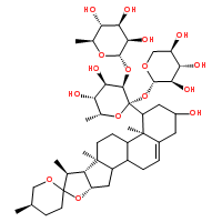Ophiopogonin D Structure