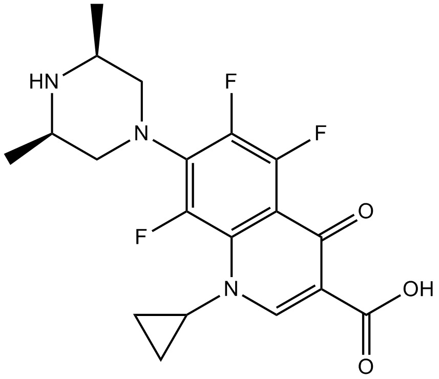 Orbifloxacin Structure