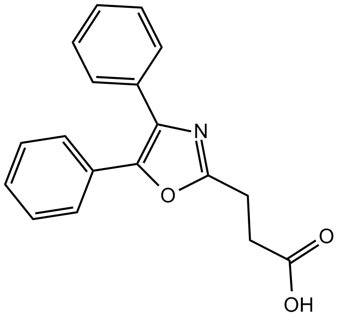 Oxaprozin Structure