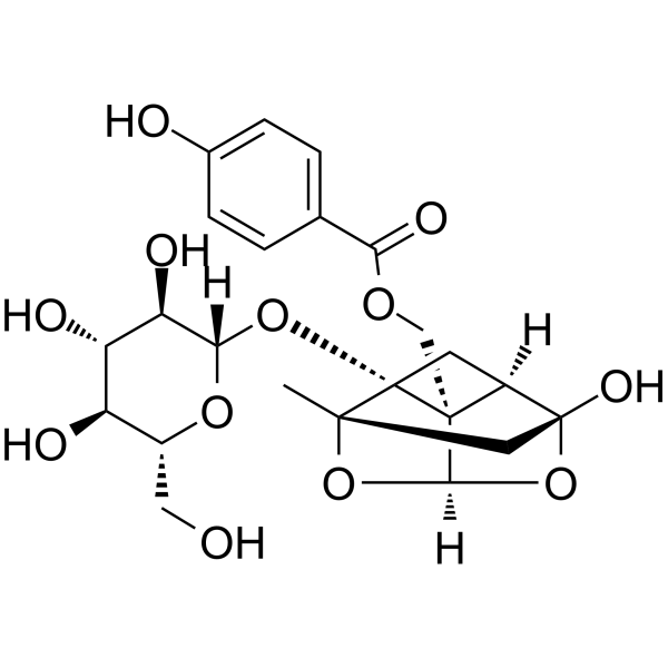 Oxypaeoniflorin Structure