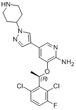 Crizotinib Structure