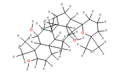 Panaxatriol Structure