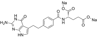 Pemetrexed disodium Structure