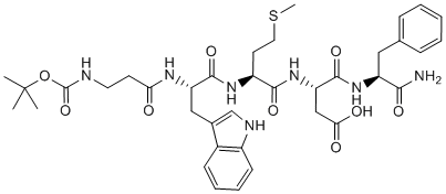 Pentagastrin Structure