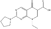Piromidic Acid Structure