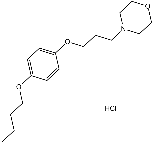 Pramoxine hydrochloride Structure