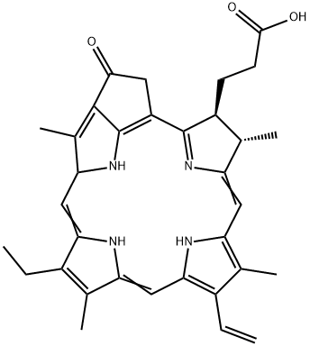Pyropheophorbide-a Structure