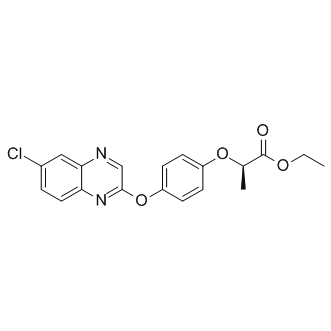 Quizalofop-p-ethyl Structure