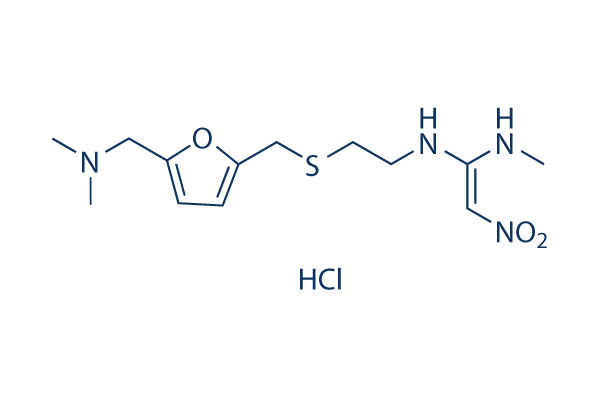 Ranitidine hydrochloride Structure