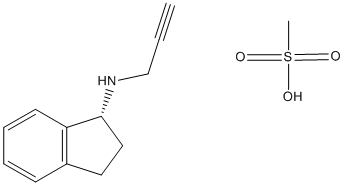 Rasagiline Mesylate Structure