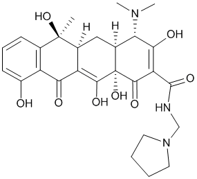 Rolitetracycline Structure