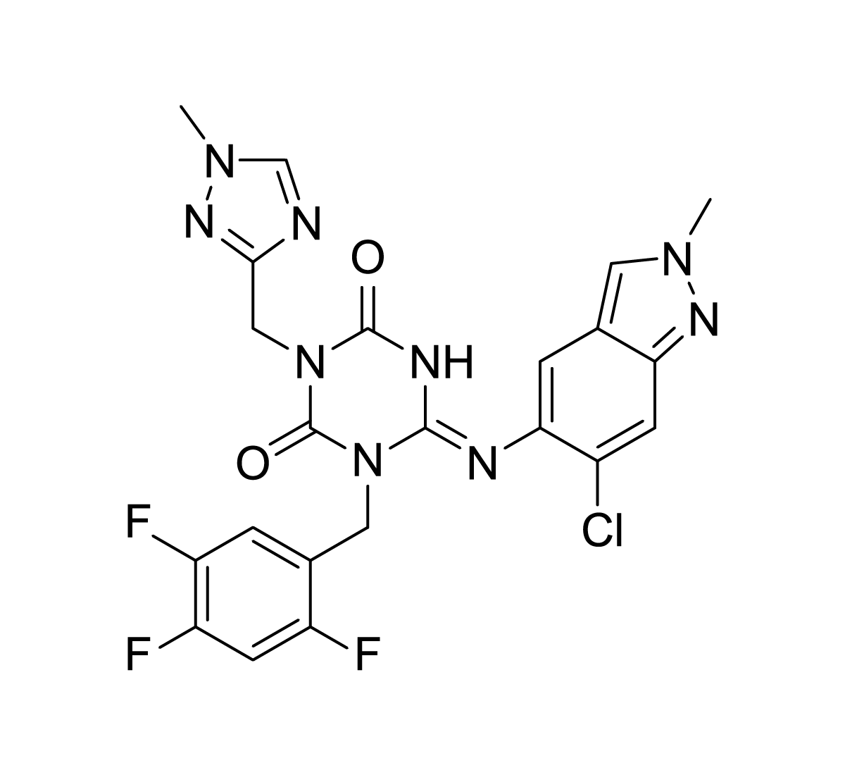 Ensitrelvir Structure