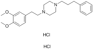 Cutamesine dihydrochloride Structure