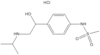 Sotalol Structure