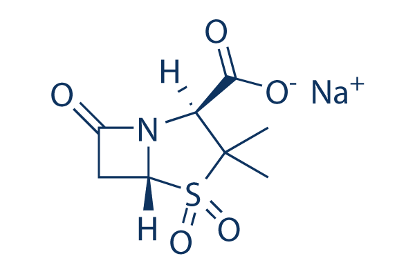 Sulbactam sodium Structure