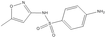 Sulfamethoxazole Structure