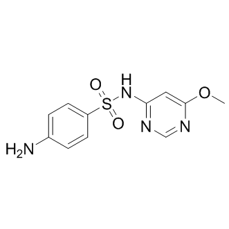 Sulfamonomethoxine Structure