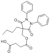 Suxibuzone Structure