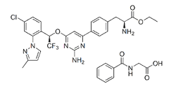 Telotristat Etiprate Structure