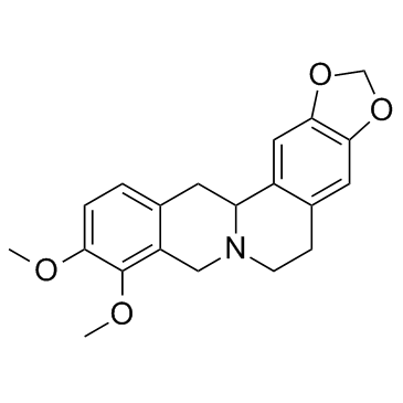 Tetrahydroberberine Structure