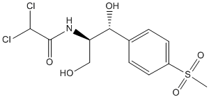 Thiamphenicol Structure