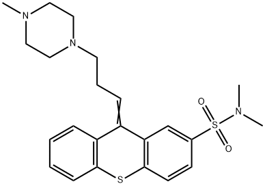 Thiothixene Structure