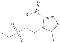 Tinidazole Structure