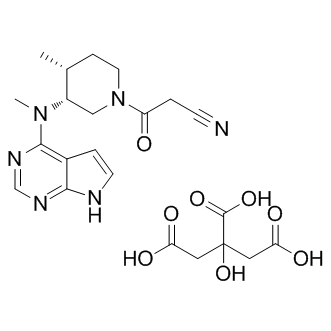 Tofacitinib citrate Structure