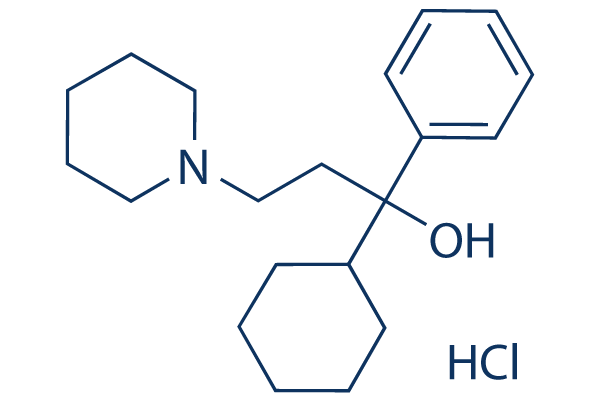 Trihexyphenidyl hydrochloride Structure