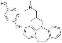 Trimipramine Maleate Structure