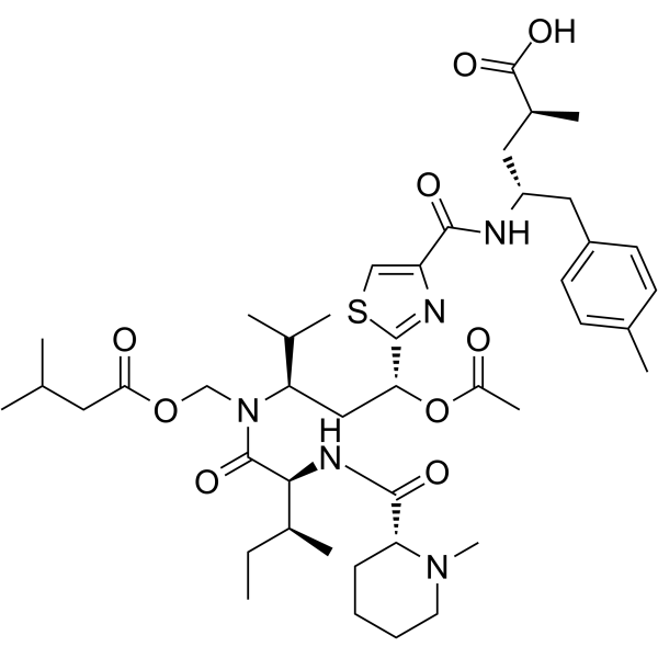 Tubulysin  Structure