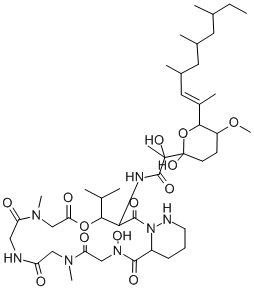 Verucopeptin Structure