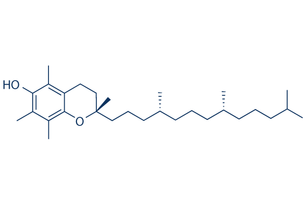 α-Vitamin E (D-α-Tocopherol) Structure