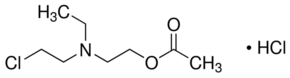 Acetylethylcholine mustard hydrochloride Structure